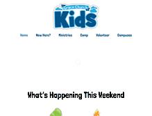 Tablet Screenshot of gracechurchkids.org